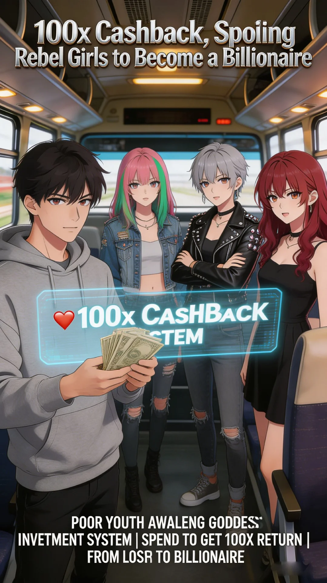 Cashback 100x: Viziare le Ribelli per diventare Miliardario
